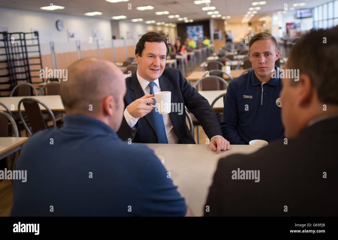 Chancellor visits the Midlands. Chancellor of the Exchequer