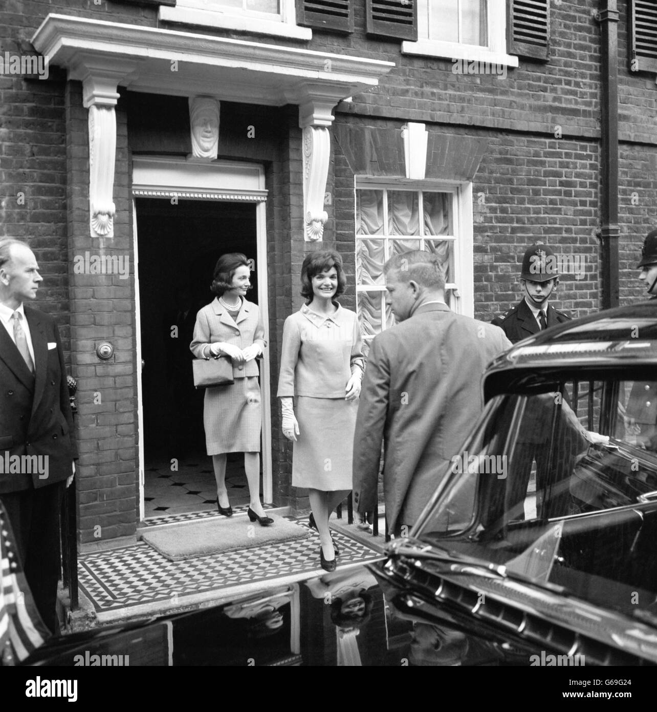 Politics - Jackie Kennedy - John Kennedy State Visit to UK - London Stock Photo