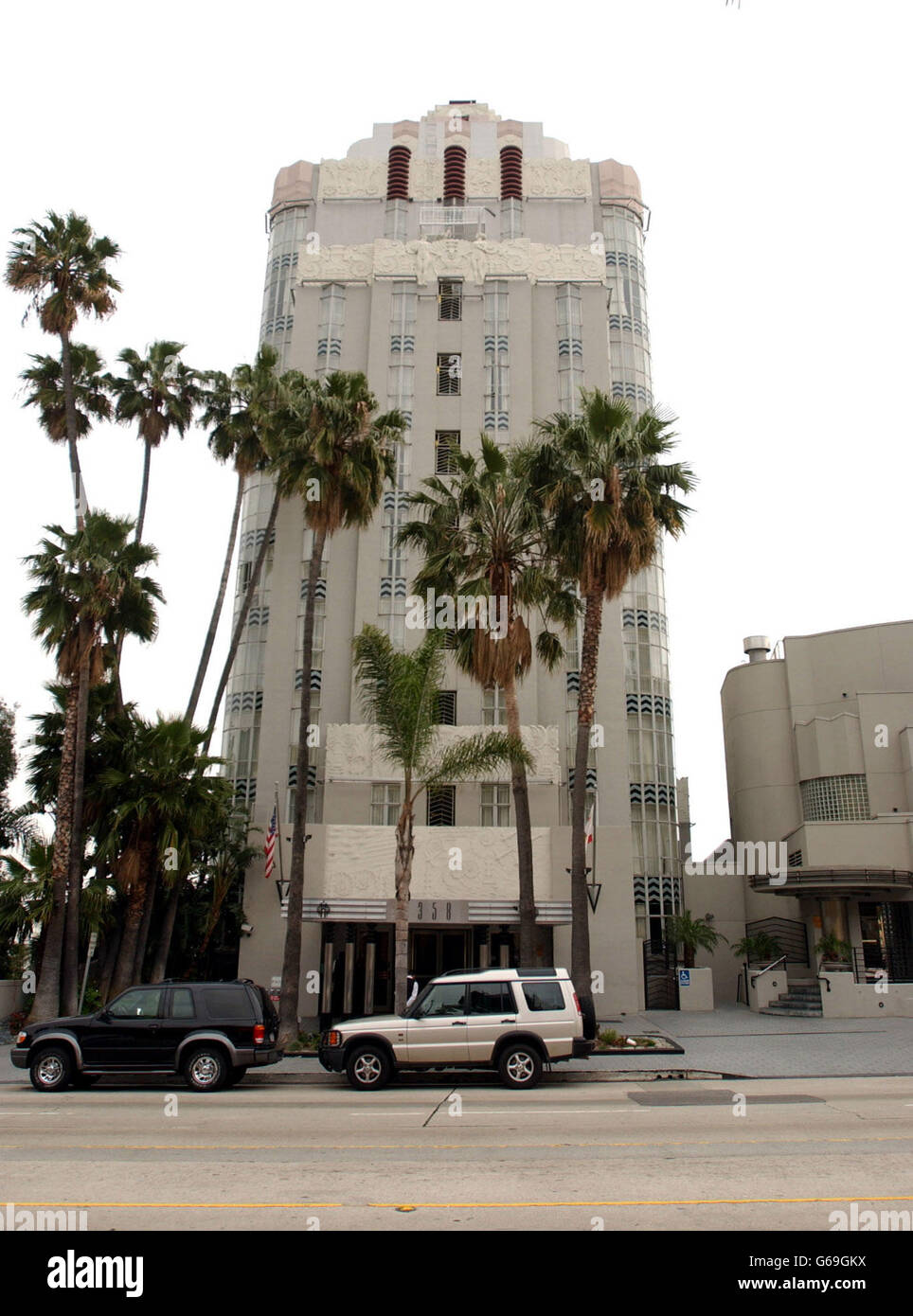 Argyle Hotel in Hollywood Stock Photo - Alamy