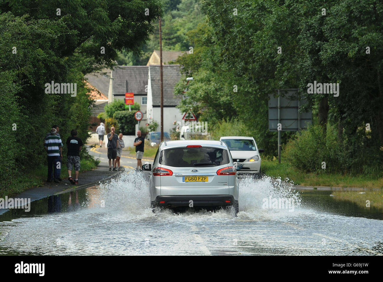 Summer weather July 28th Stock Photo Alamy