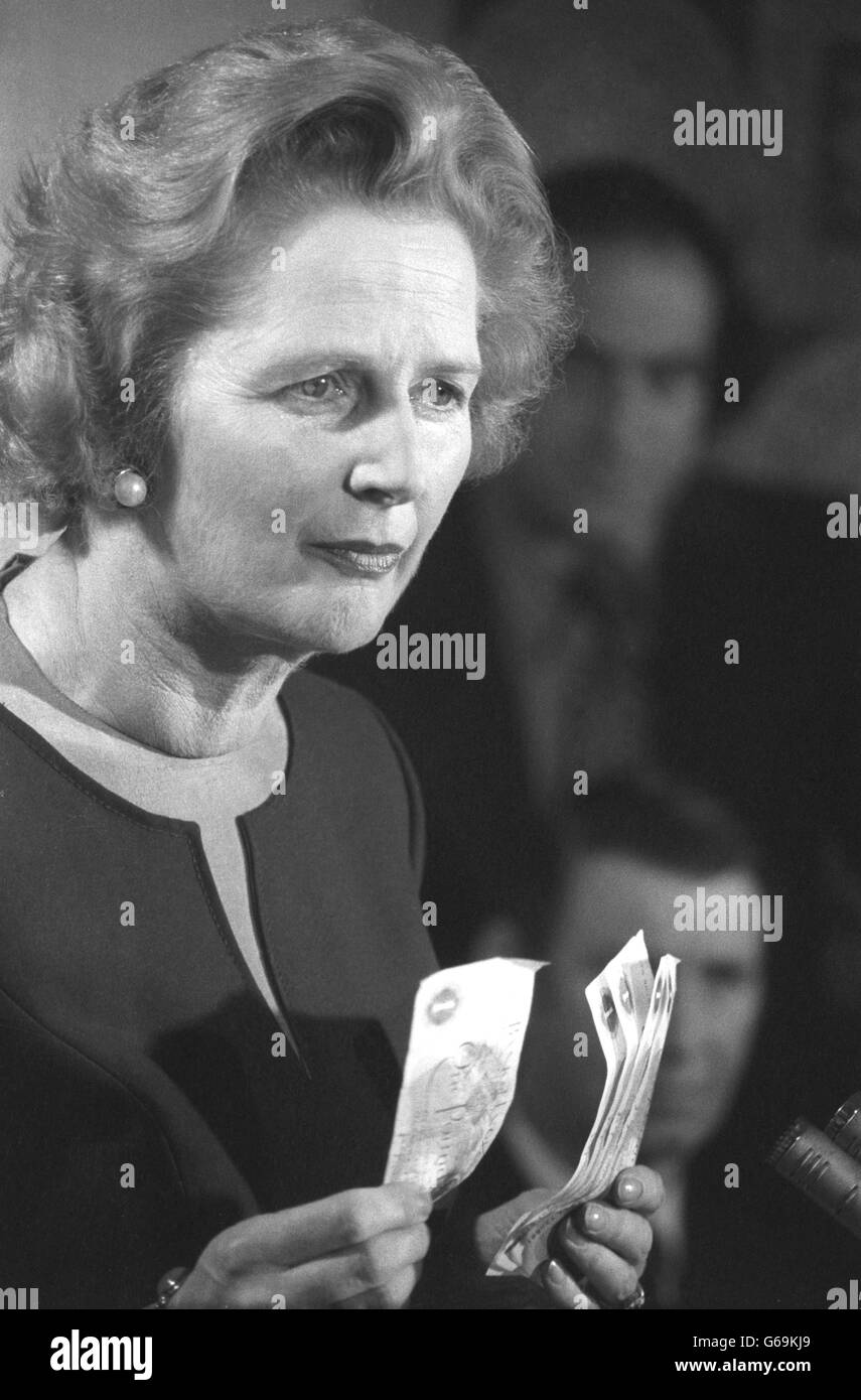 Politics Margaret Thatcher Finchley, North London Stock Photo Alamy