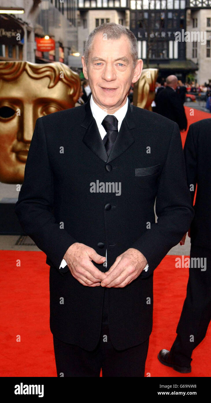 Sir Ian McKellen - BAFTA TV Awards Stock Photo