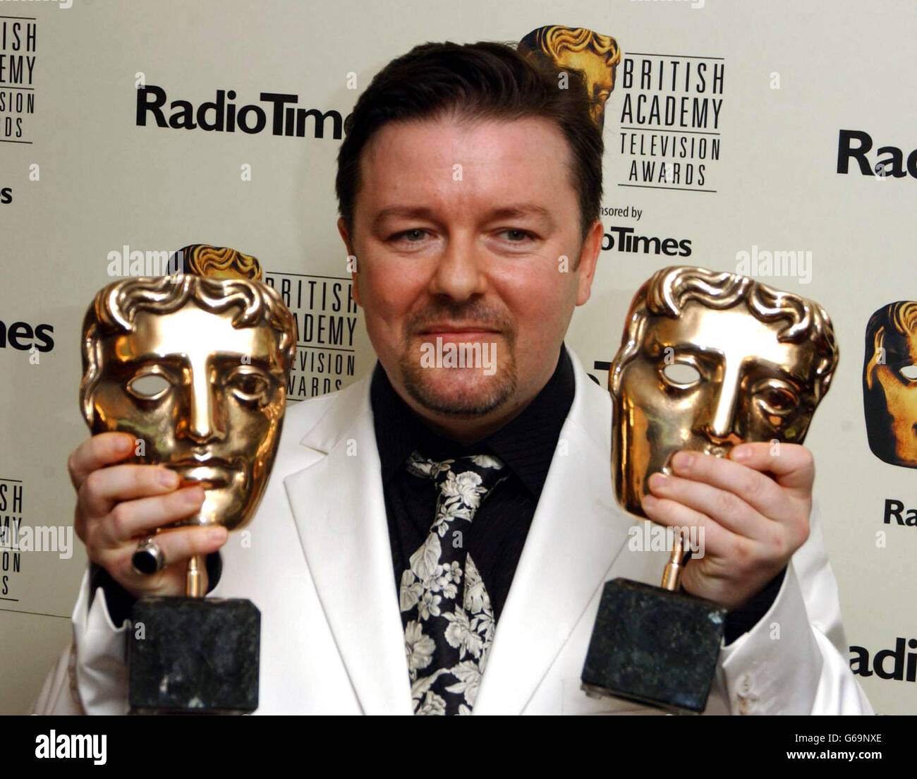 Ricky Gervais with the Best Comedy Performance and Best Situation