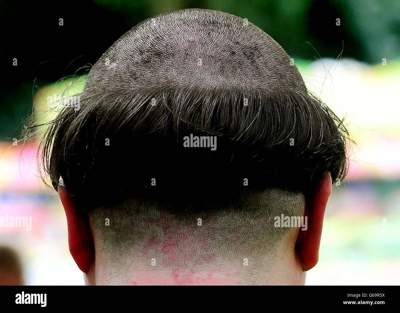 friar tuck hair back