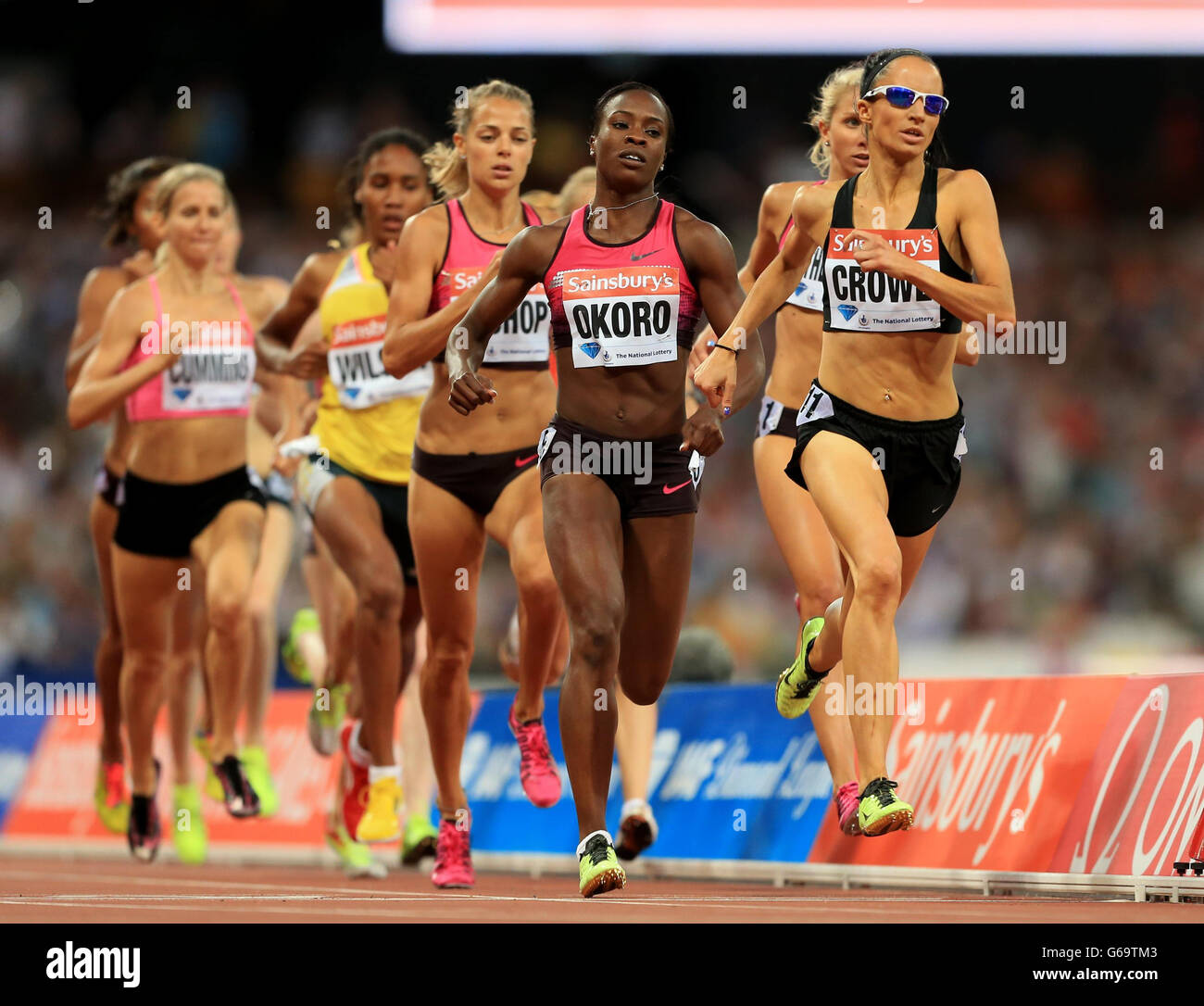 Athletics 2013 iaaf diamond league london day one olympic stadium hi