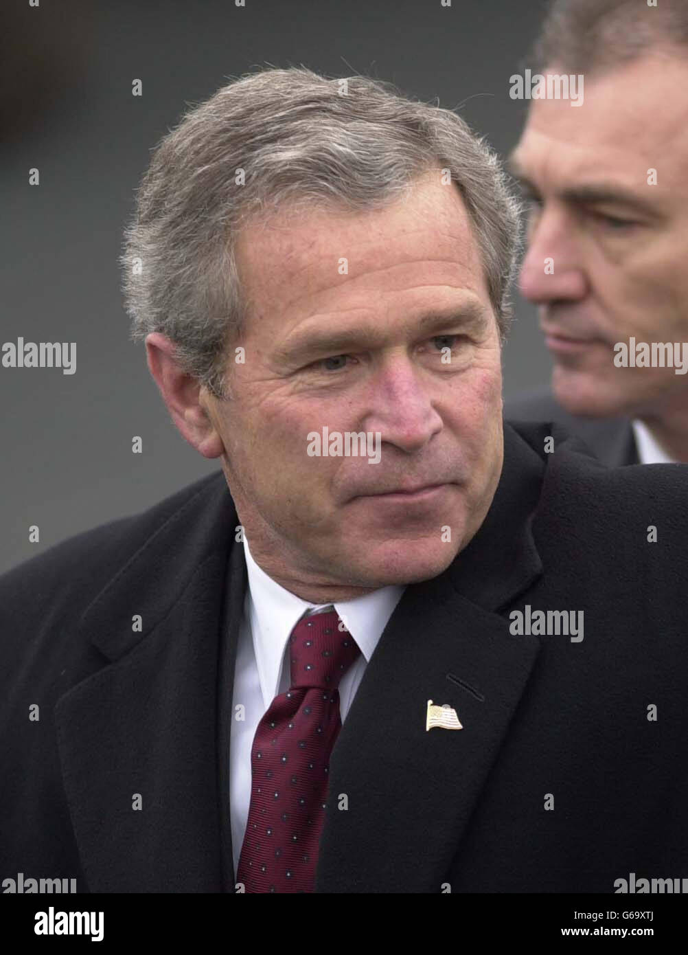 Politics - George W Bush Northern Ireland Visit Stock Photo