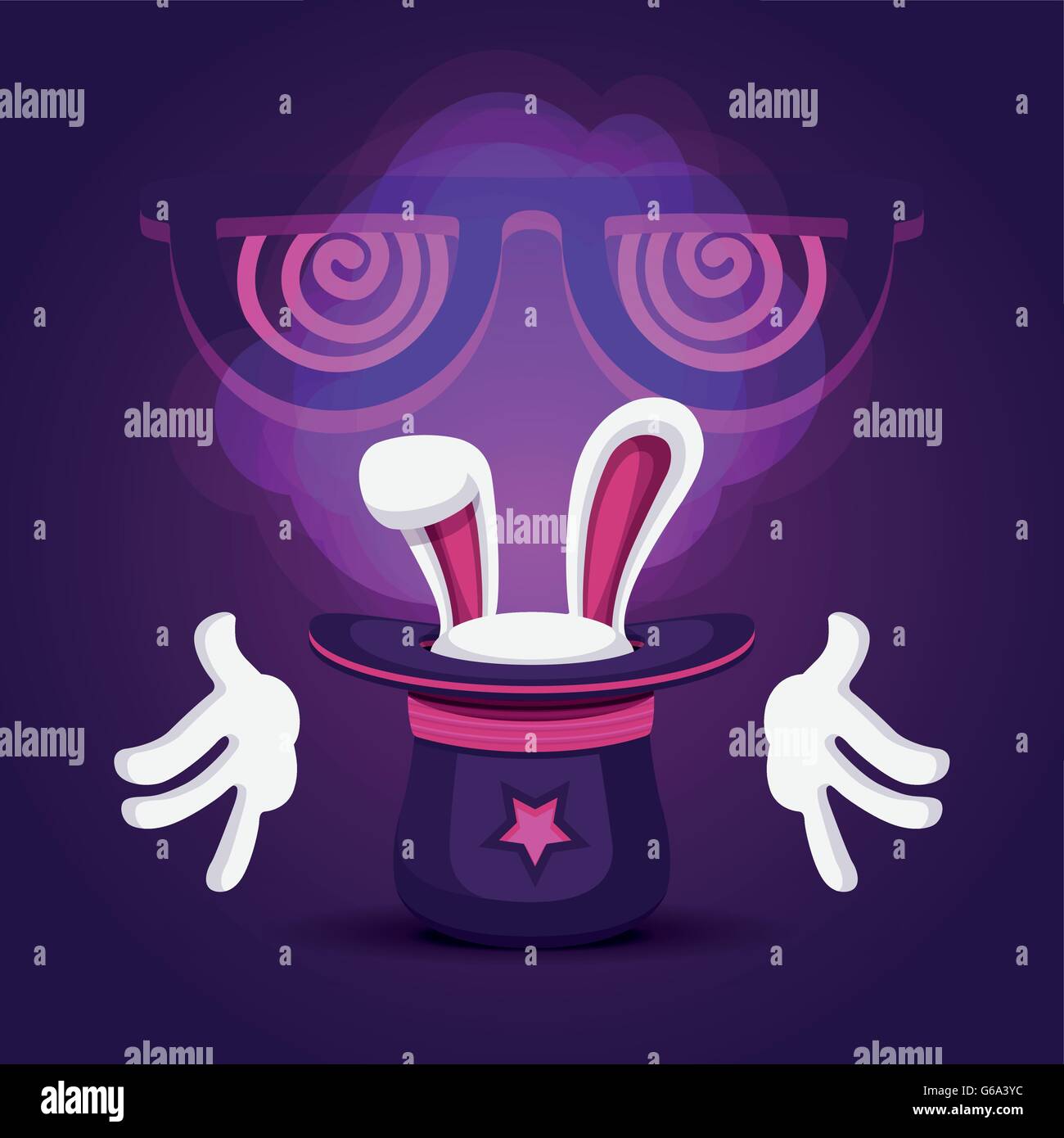 Vector magic hat Stock Vector Image & Art Alamy