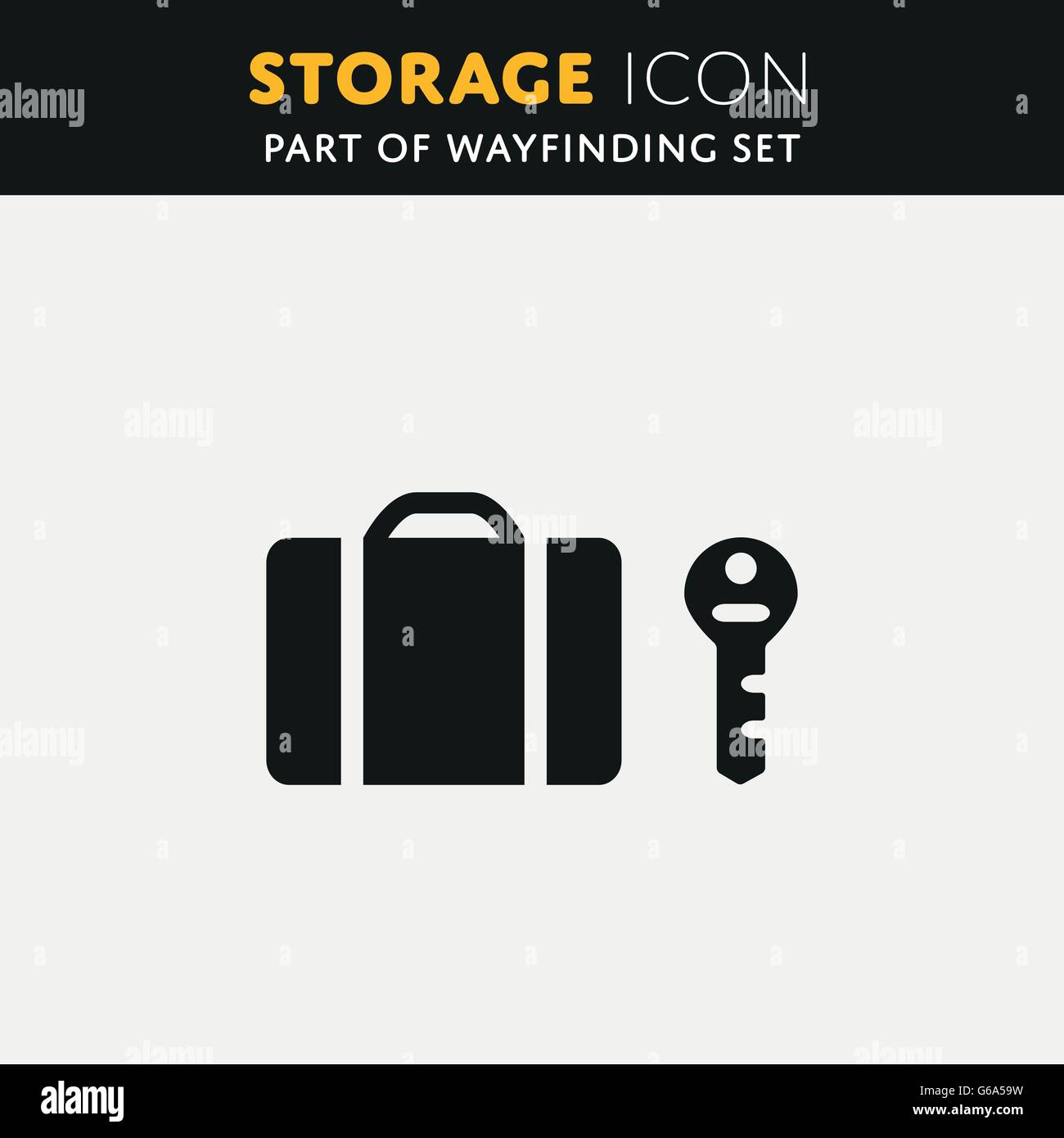 Luggage Storage icon Stock Vector Image & Art Alamy