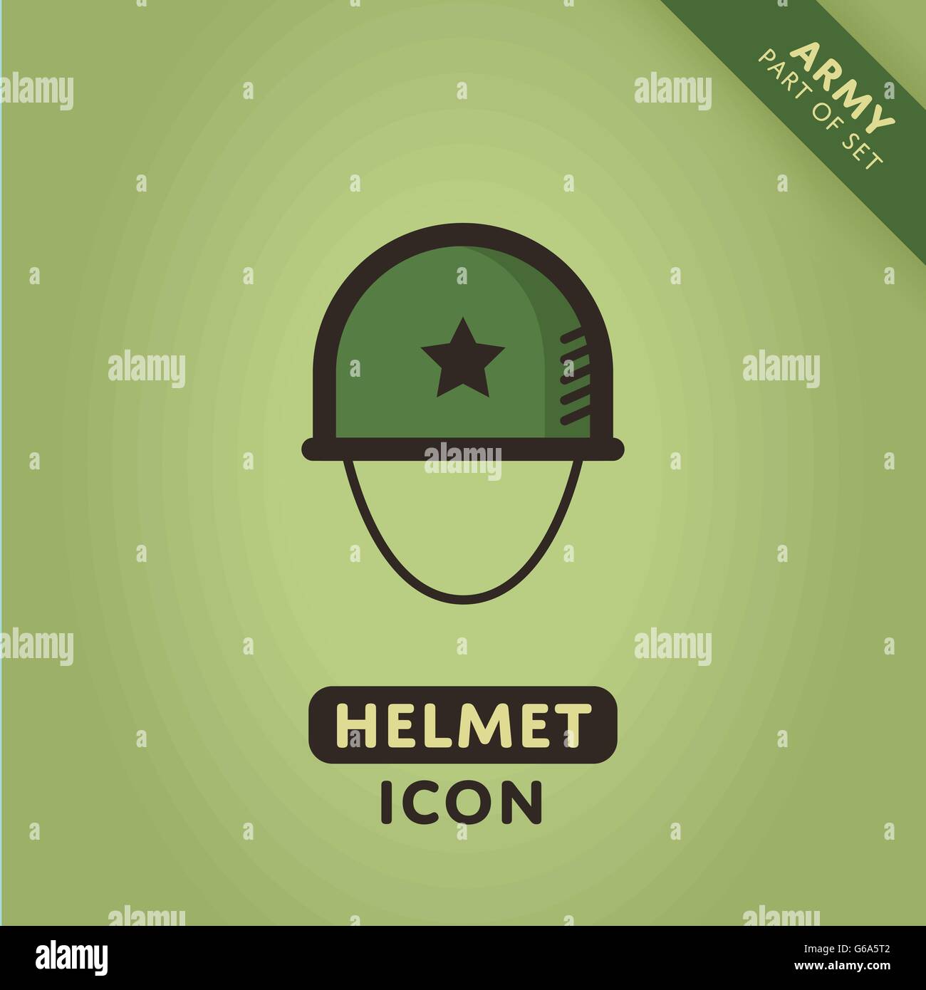 Vector Soldier helmet icon Stock Vector Image & Art - Alamy