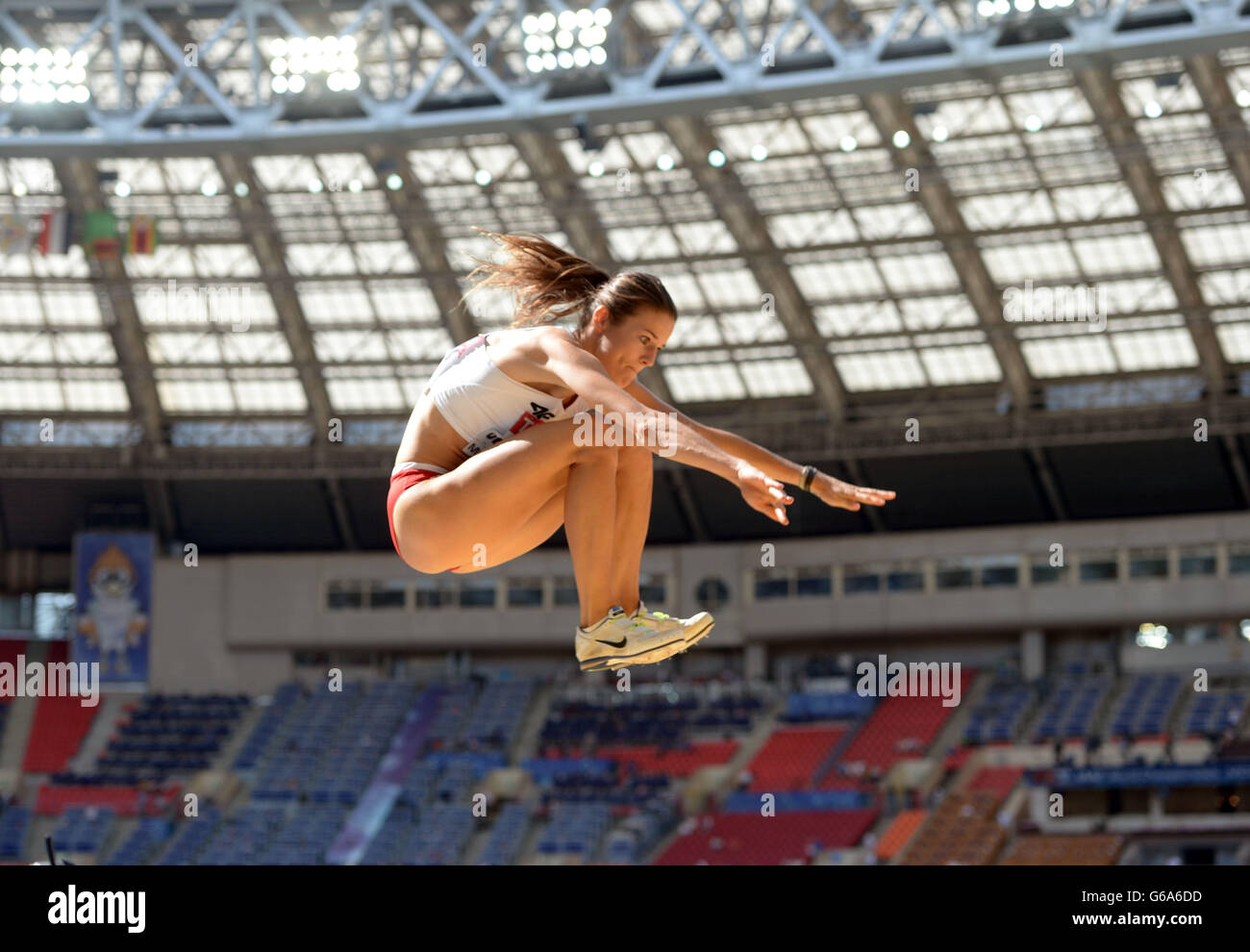 Athletics - 2013 IAAF World Athletics Championships - Day Four - Luzhniki Stadium Stock Photo