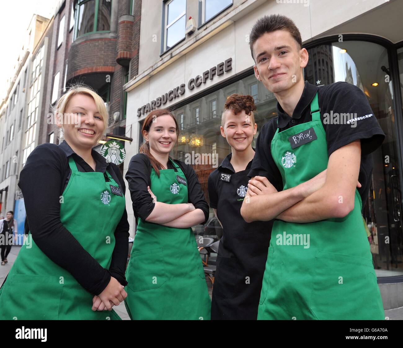 Starbucks apprentice scheme hi-res stock photography and images - Alamy
