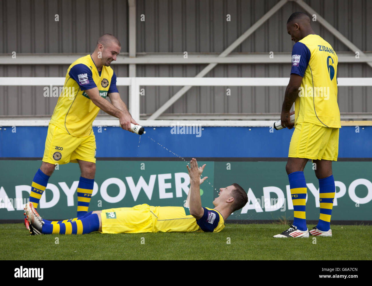 EDITORIAL USE ONLY Farnborough FC player Paul Gascoigne, formally known