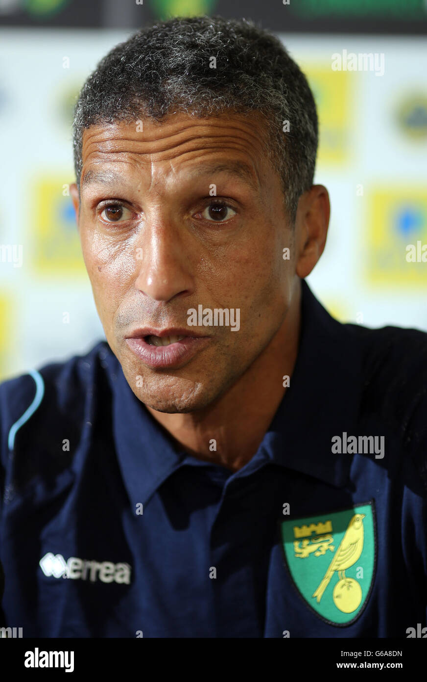 Norwich city press conference colney training centre hires stock