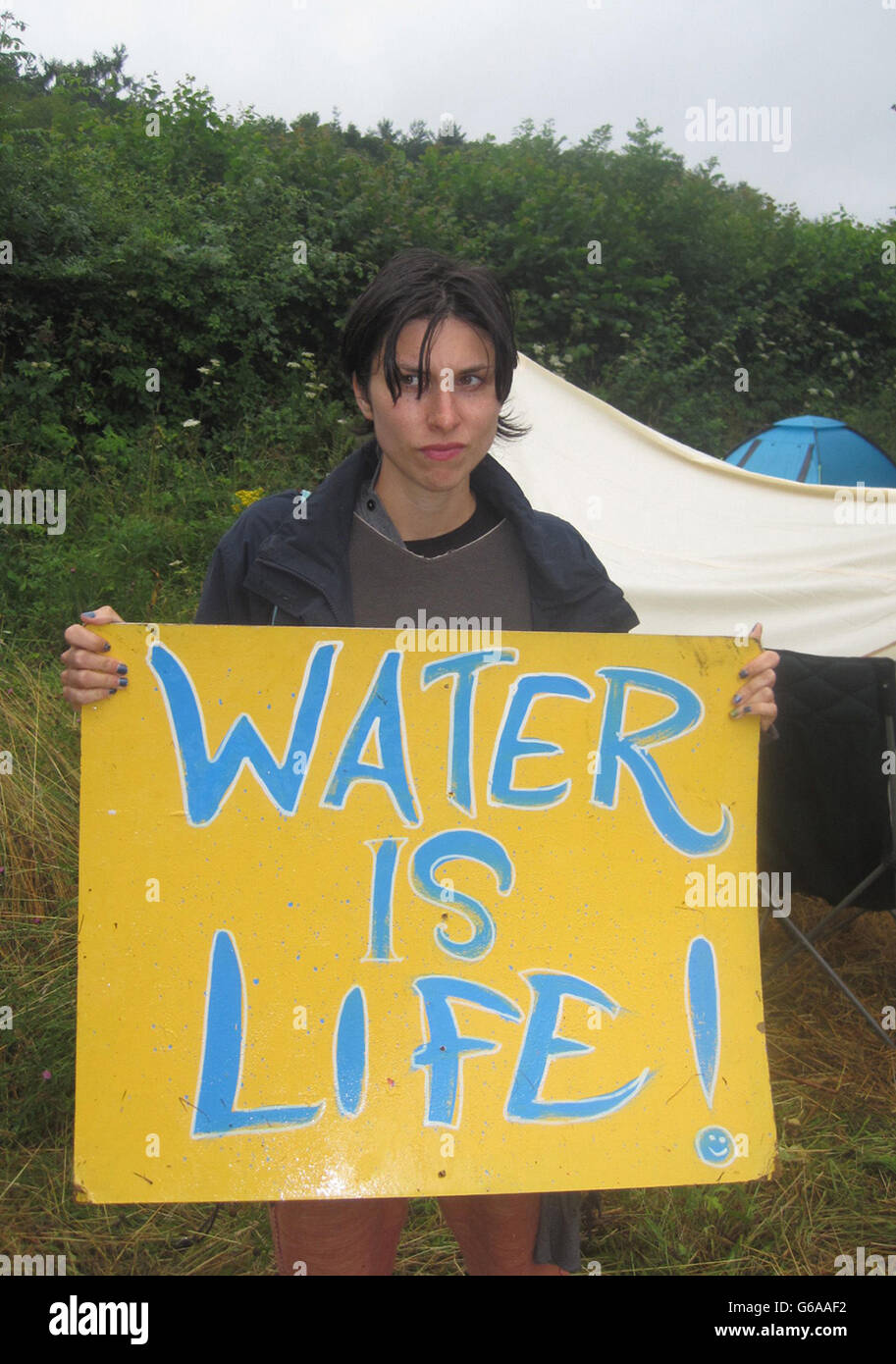 Activist Natalie Hynde, the daughter of The Kinks' Ray Davies and