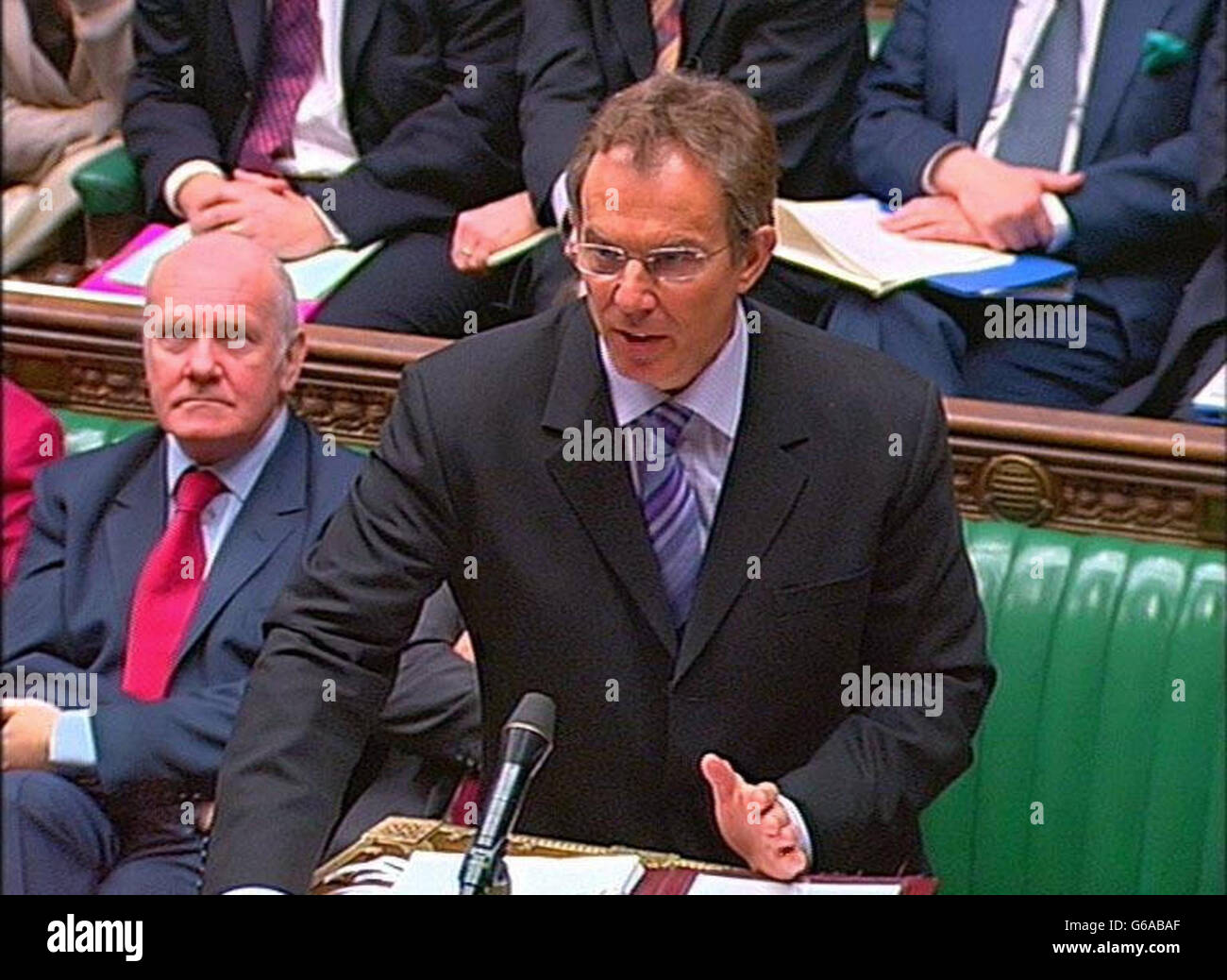 Tony Blair - Question Time Stock Photo - Alamy