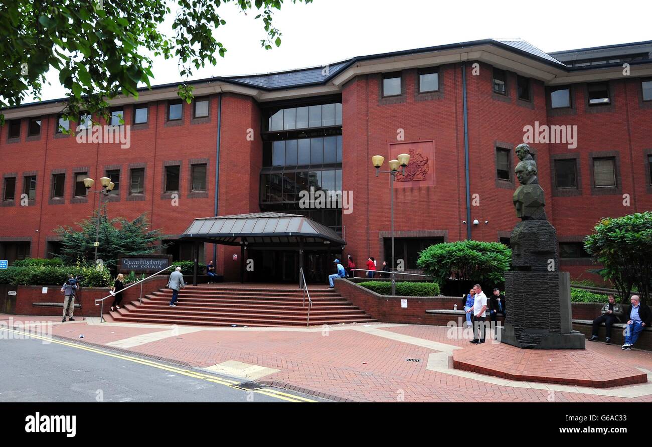 A general view of Birmingham Crown Court after the sentencing of Magdelena Luczak and Mariusz Krezolek, who have both been jailed for at least 30 years for murdering a four-year-old schoolboy Daniel Pelka. Stock Photo