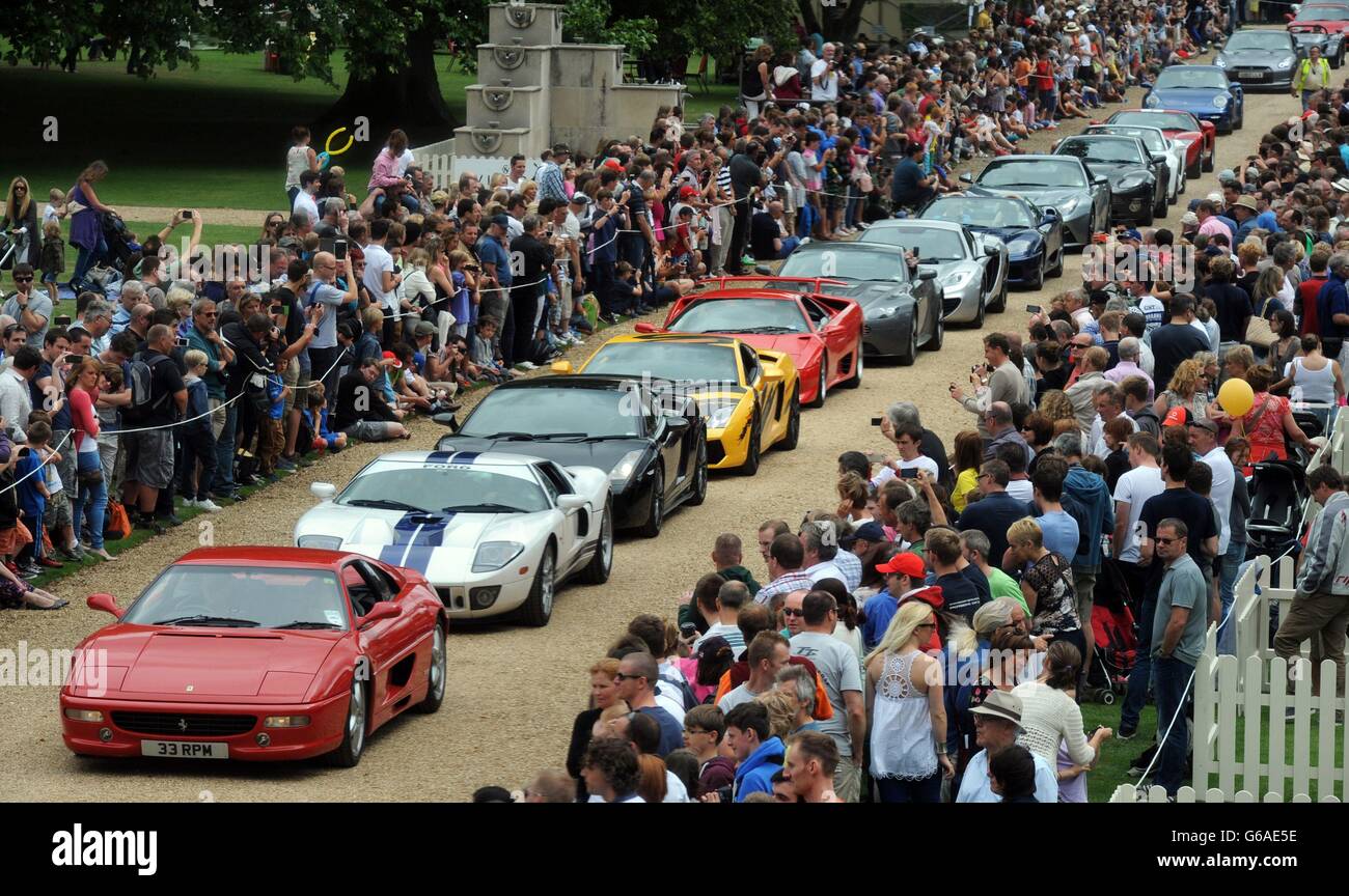 Wilton Classic and Supercars Stock Photo Alamy