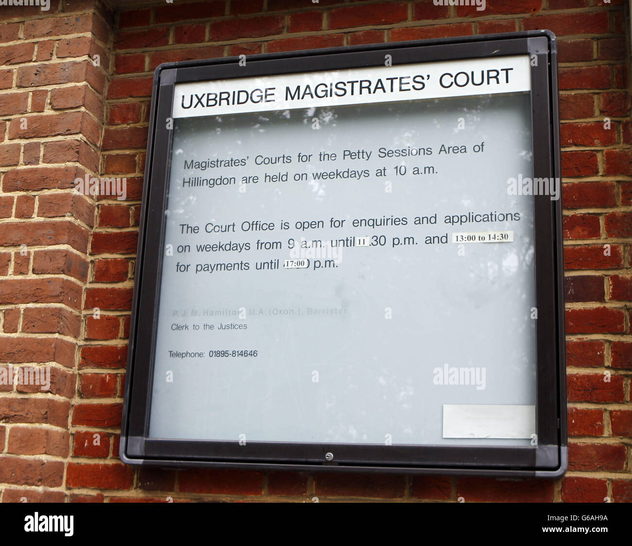 Uxbridge magistrates court hires stock photography and images Alamy