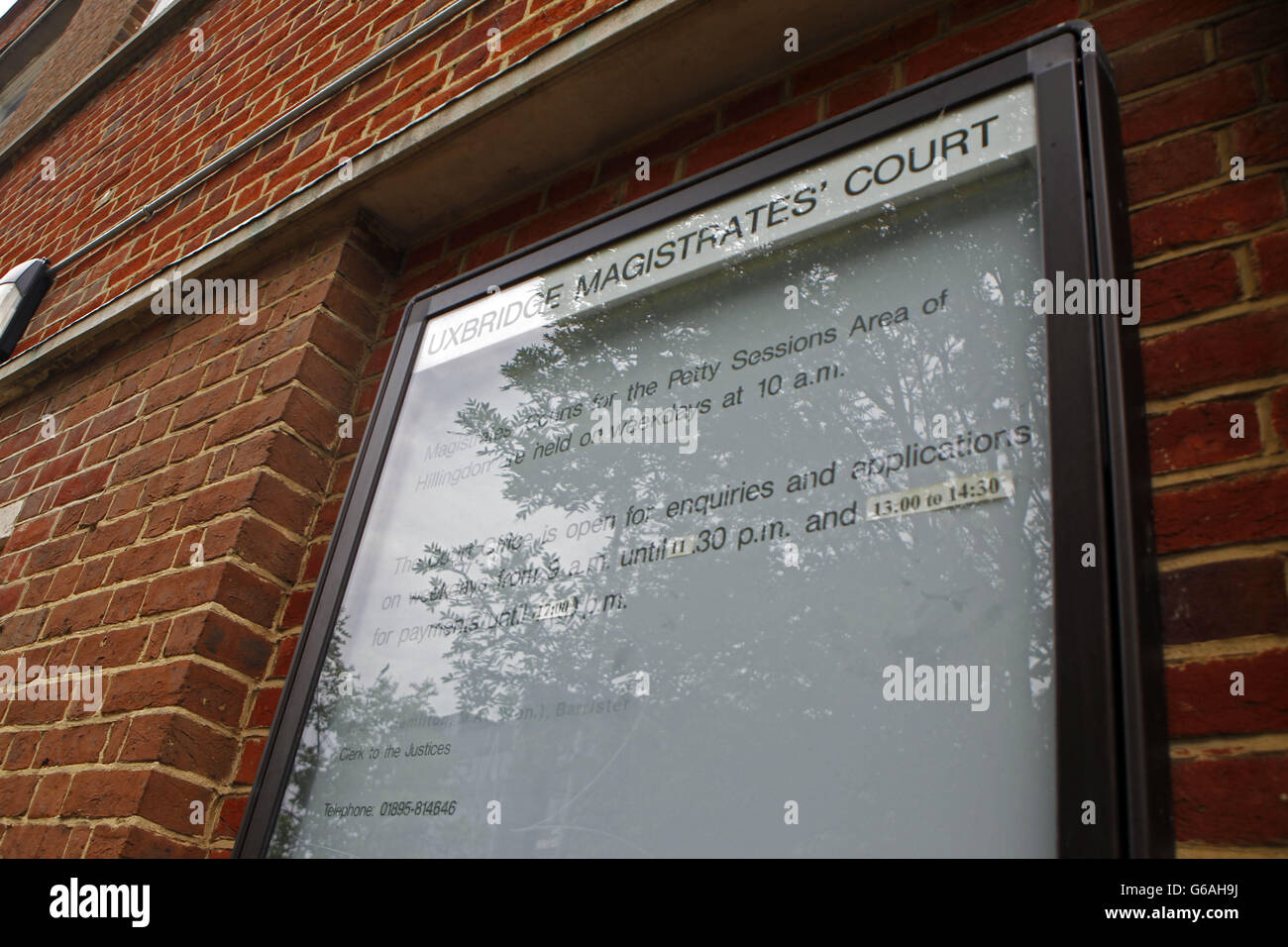 Uxbridge magistrates court press association photo picture date hires