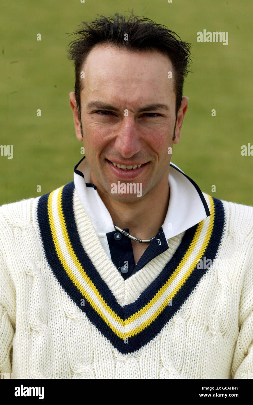 Hampshire Cricket Club. Hampshire cricket player Nic Pothas Stock Photo