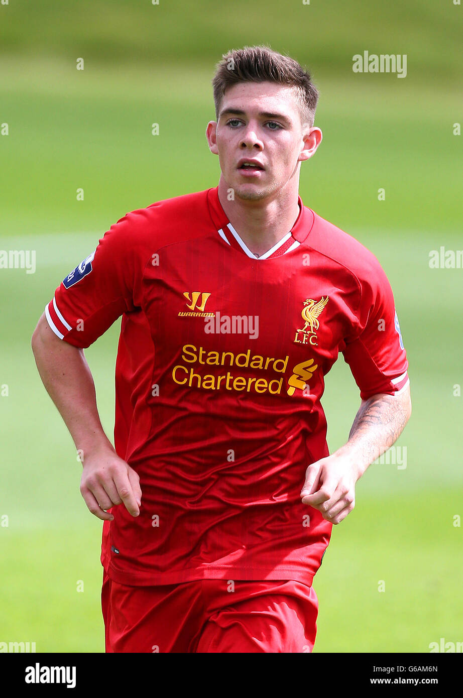 Jack Dunn from Liverpool FC under 21's PRESS ASSOCIATION Photo. Issue date Monday August 12