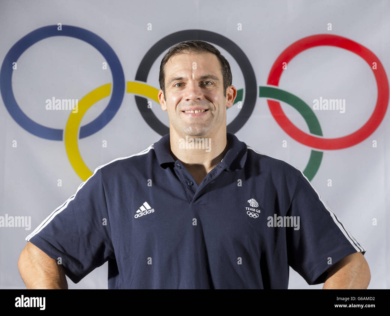 Great Britain's John Jackson poses during the media open day at the University of Bath, Bath Stock Photo