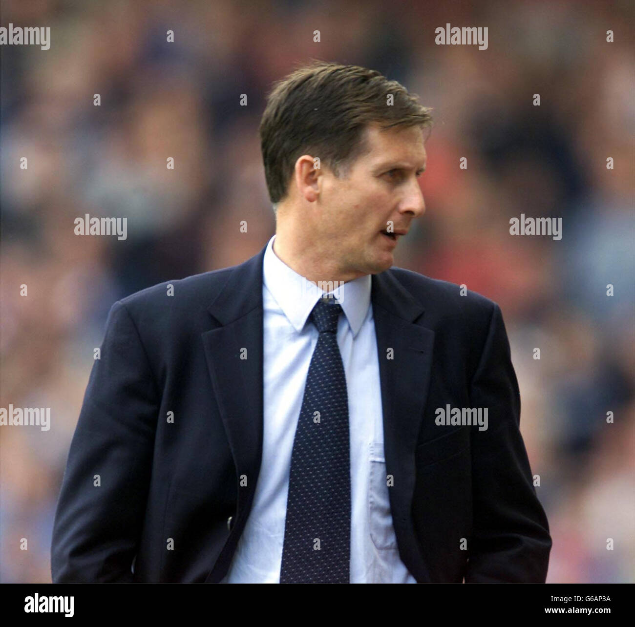West Ham Manager Glen Roeder Stock Photo Alamy