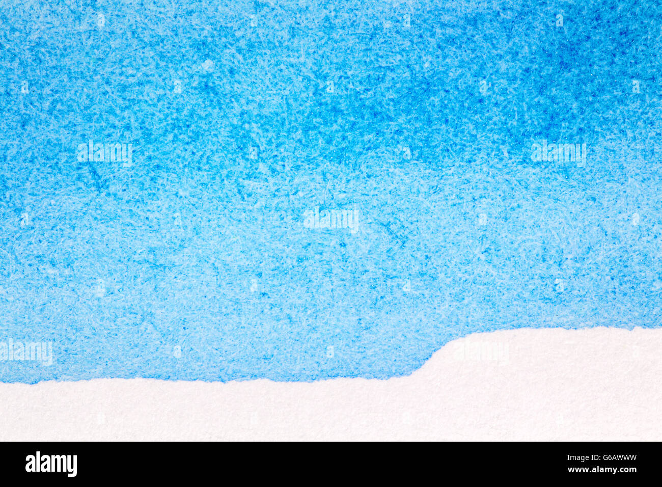 Abstract hand drawn blue watercolor paints background Stock Photo - Alamy