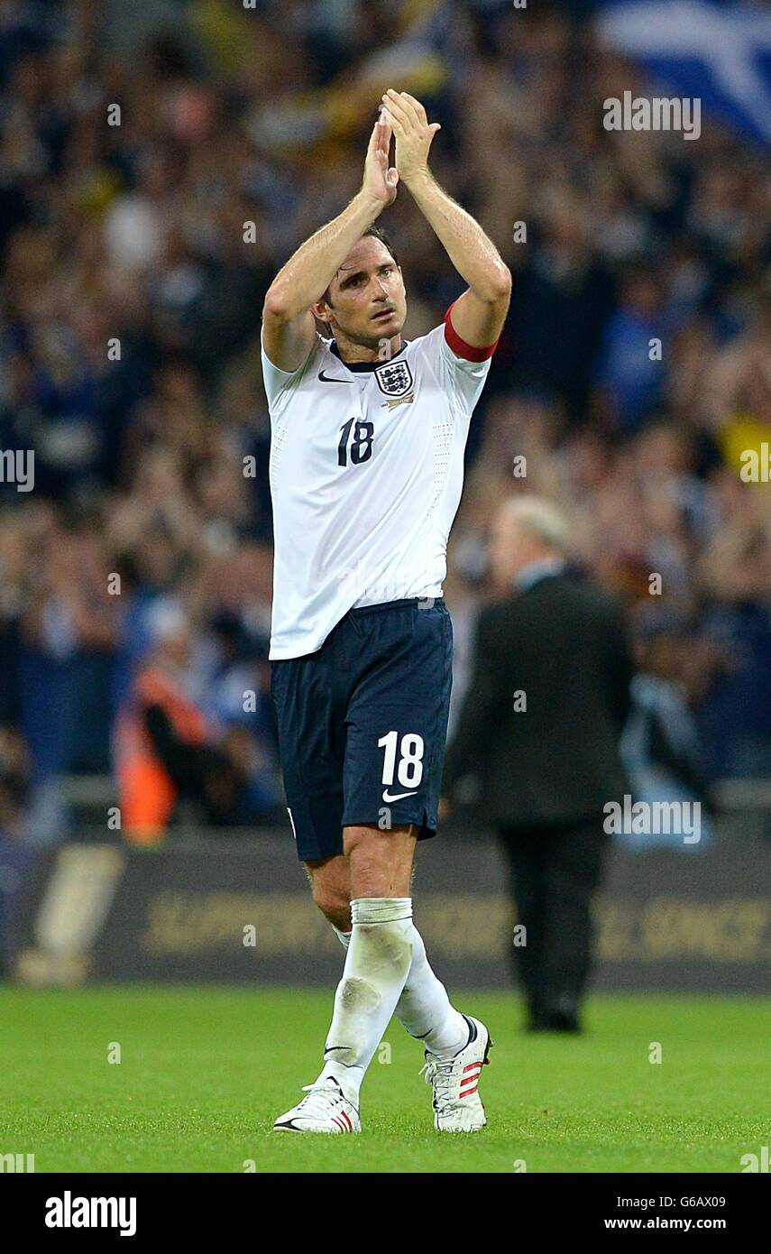 Soccer - Vauxhall International Friendly - England v Scotland - Wembley Stadium Stock Photo