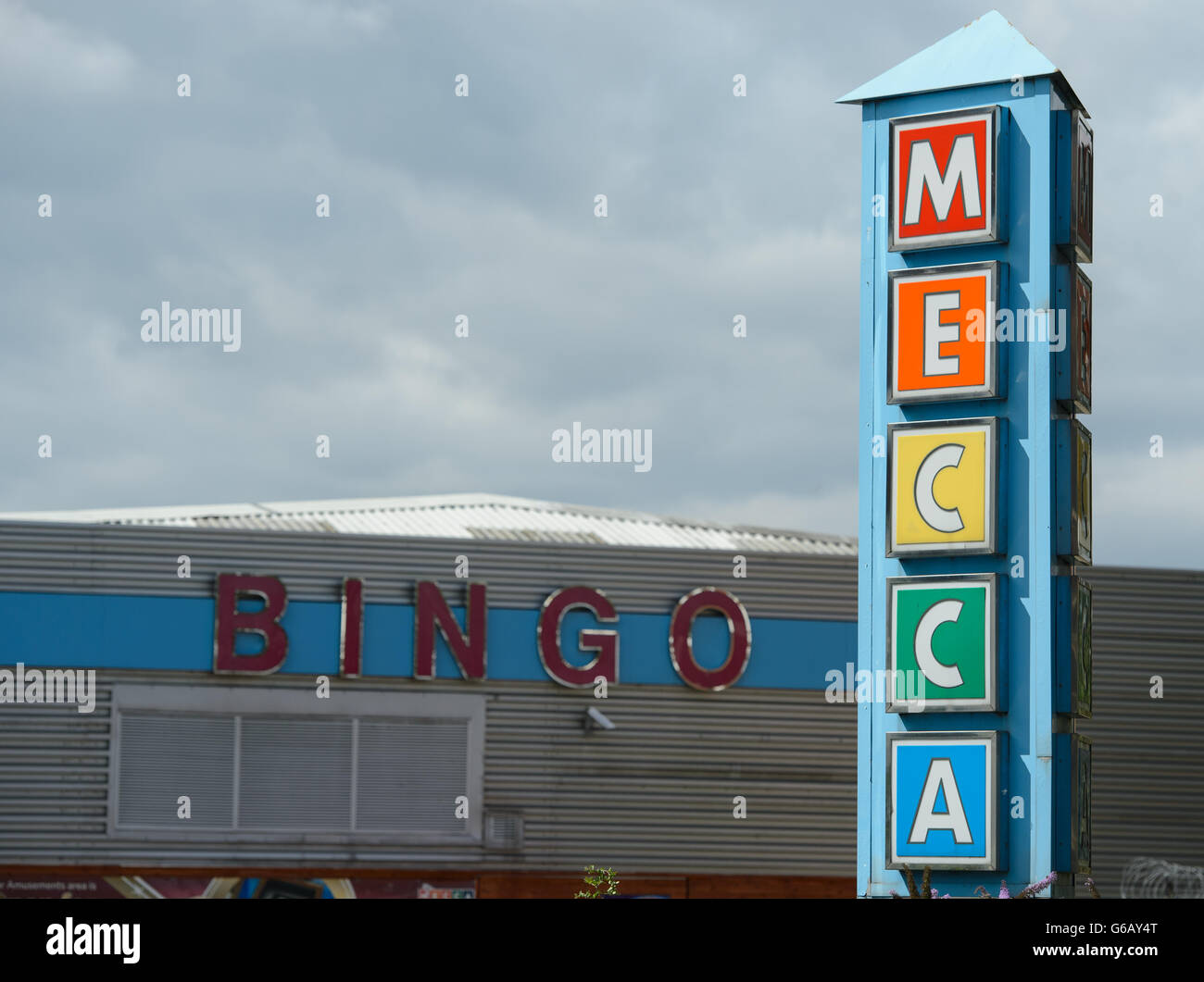 Mecca bingo stock Stock Photo