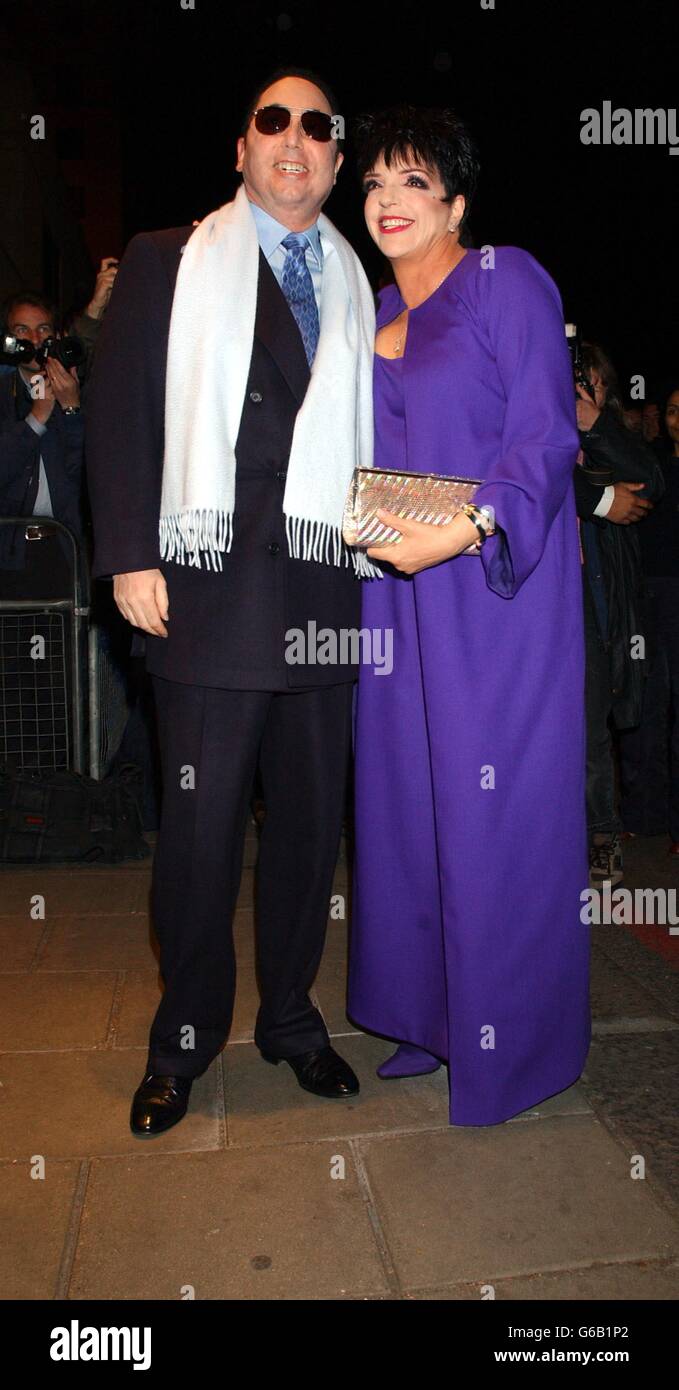 David Gest birthday Minnelli Stock Photo - Alamy