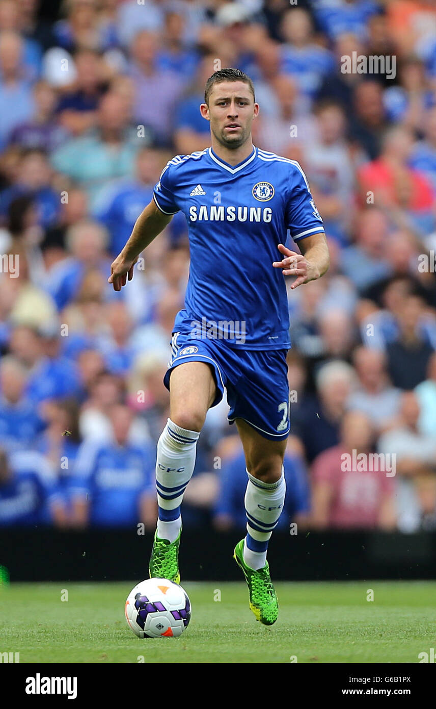 Soccer - Barclays Premier League - Chelsea v Hull City Tigers - Stamford Bridge. Gary Cahill, Chelsea Stock Photo