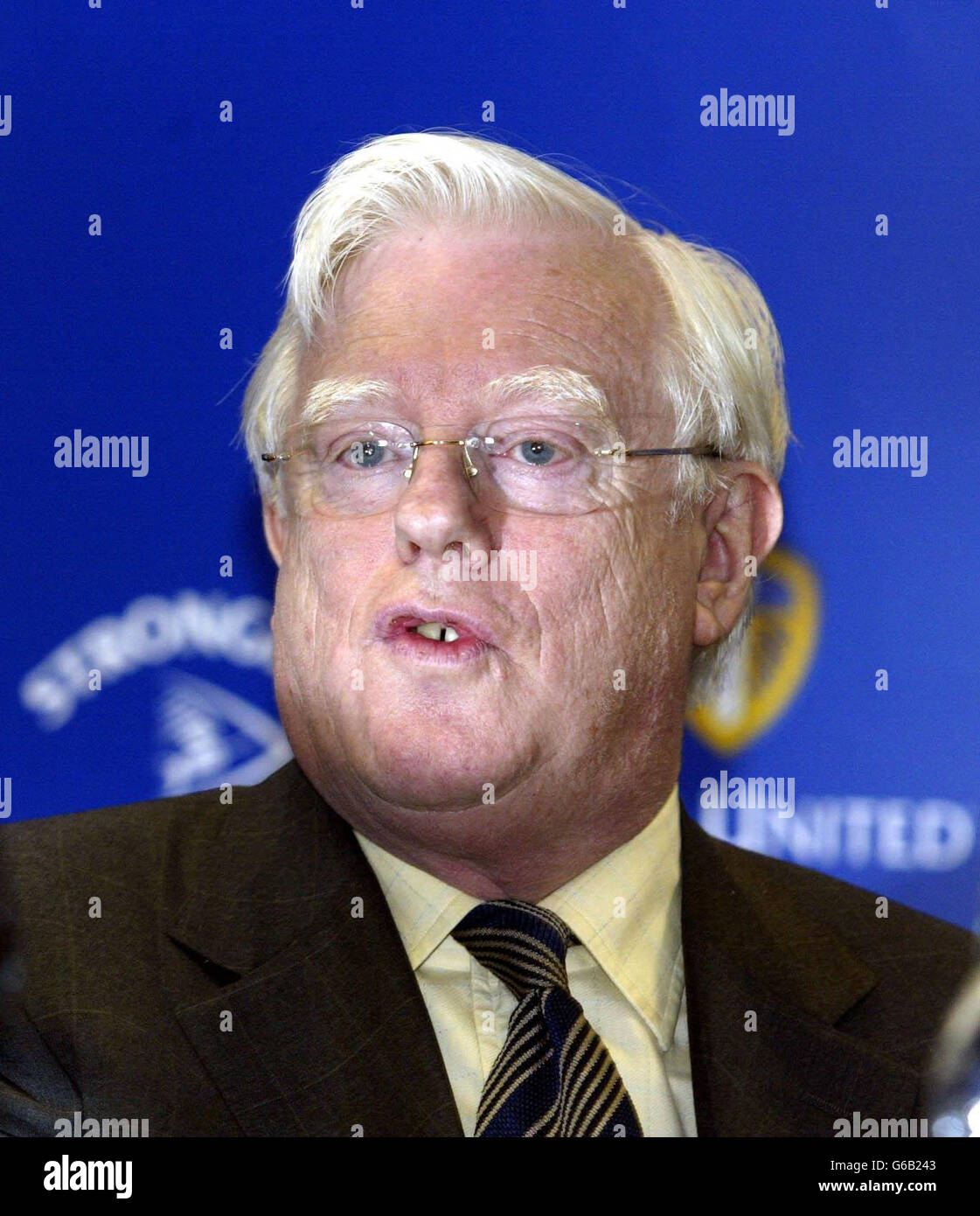 Leeds United's Chairman John McKenzie during a press conference at Elland Road. Peter Reid has been confirmed as Leeds United's third manager in a year. Stock Photo