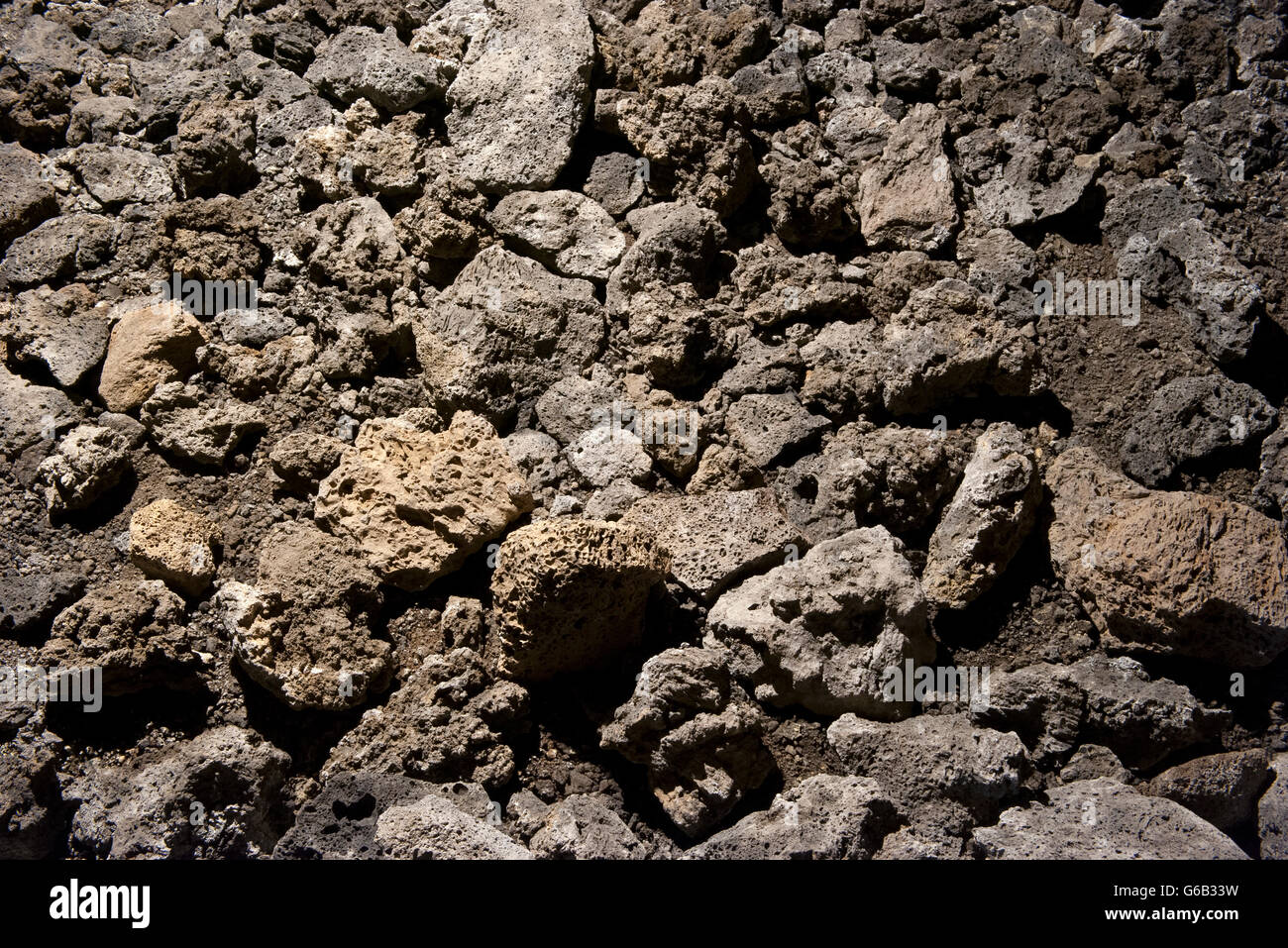 Volcanic rock, full frame Stock Photo - Alamy