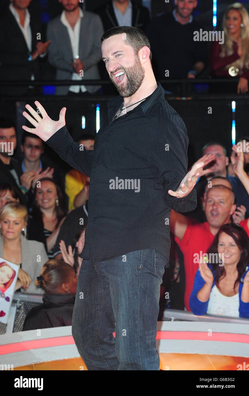 Dustin Diamond arriving at the launch of Celebrity Big Brother Summer