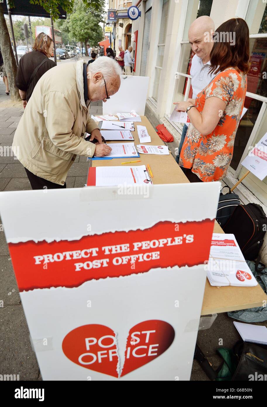 Post Office strike Stock Photo Alamy