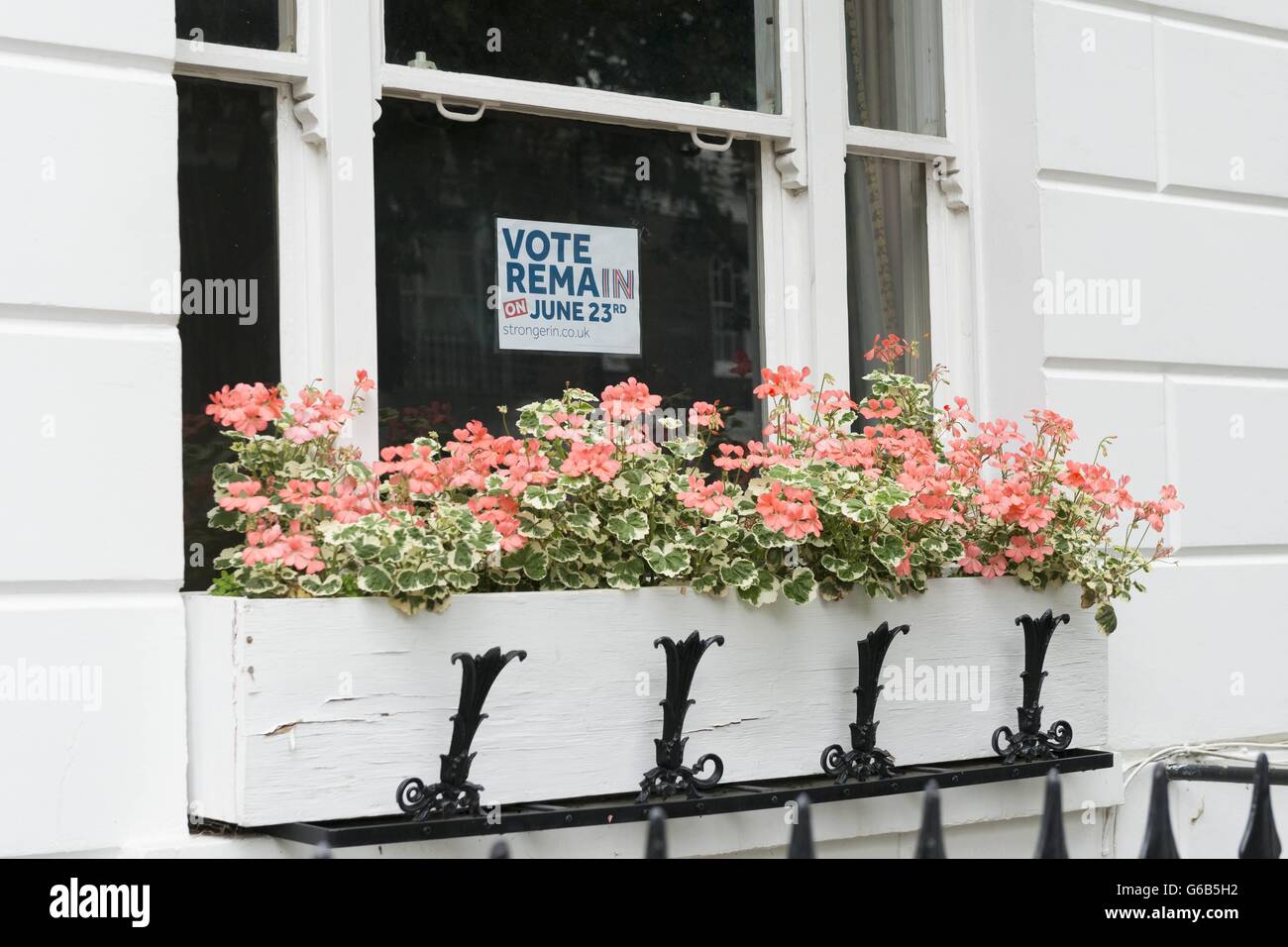 London, UK. 23rd June, 2016. Banner in London 23/06/2016  Credit:  dpa/Alamy Live News Stock Photo