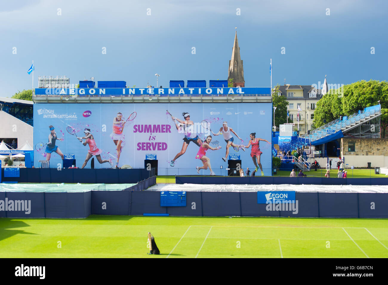 Eastbourne, United Kingdom. 23 June, 2016. Ambiance at the 2016 Aegon International WTA Premier tennis tournament  Credit:  Jimmie48 Photography/Alamy Live News Stock Photo