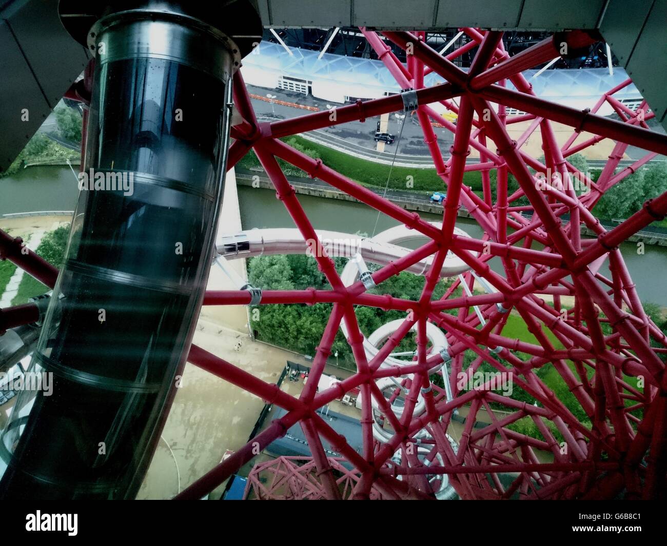 Worlds longest tunnel slide hires stock photography and images Alamy