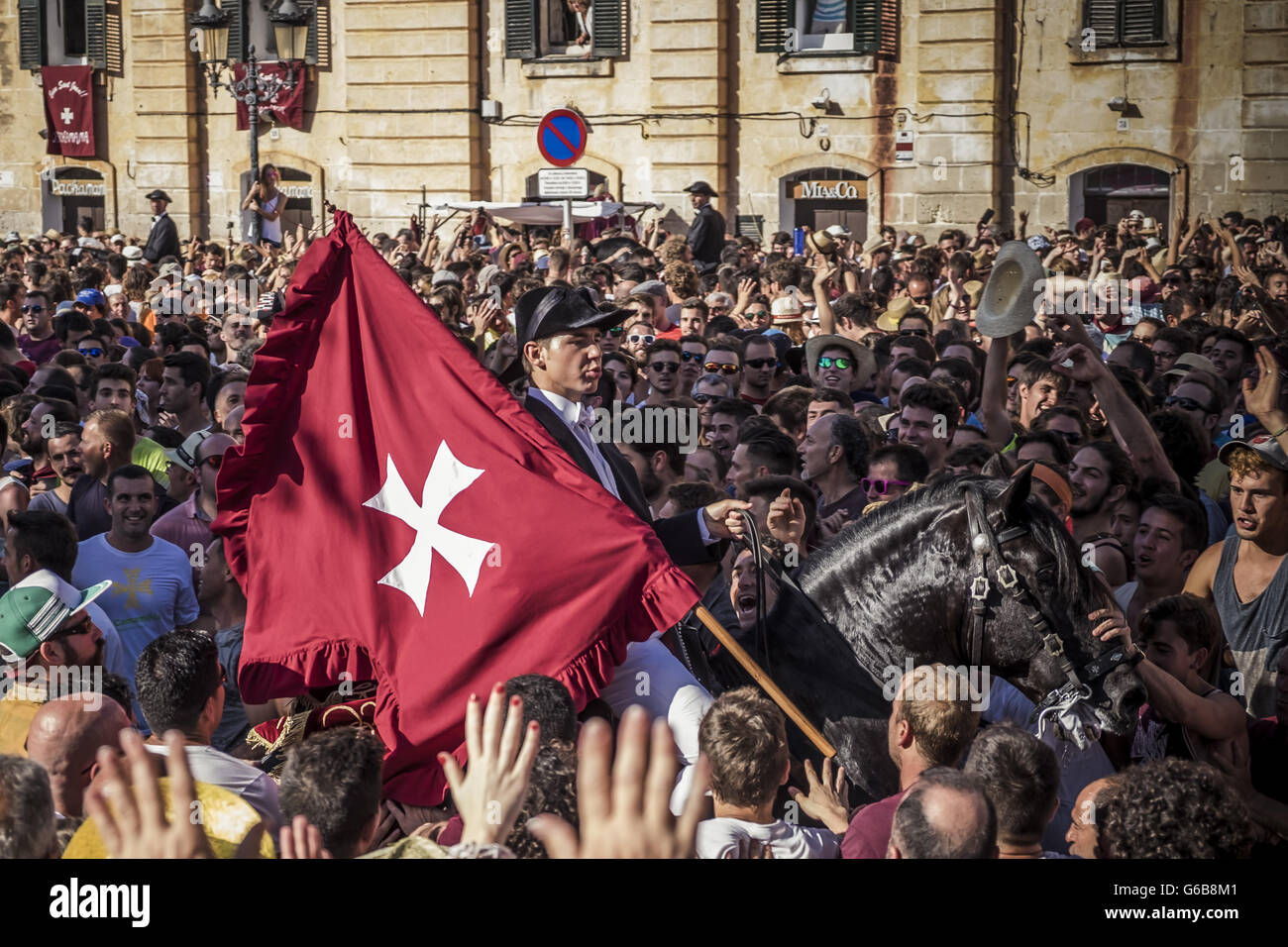 Flag of minorca hi-res stock photography and images - Alamy