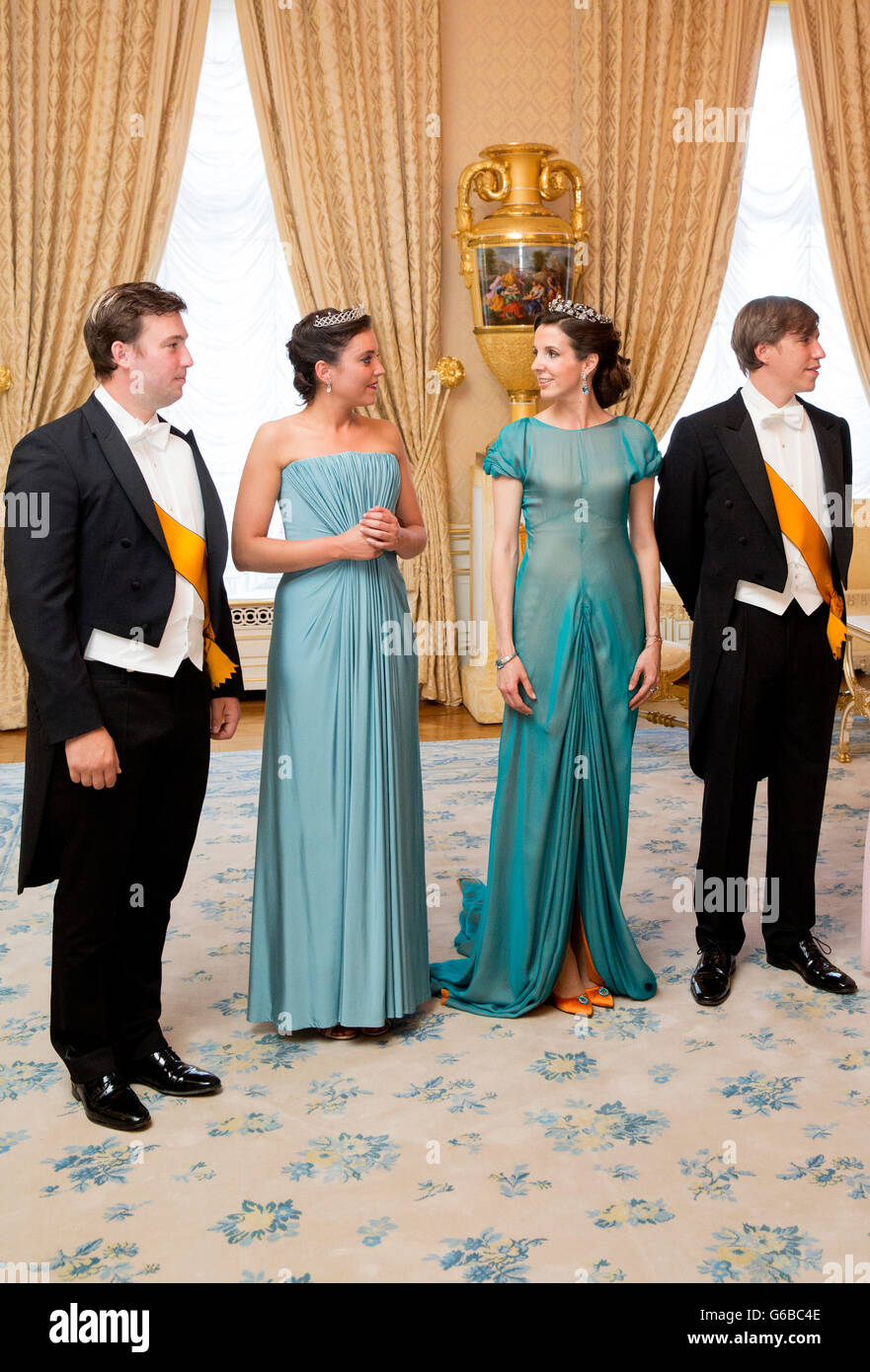 Grand Duke Henri, Grand Duchess Maria Teresa Hereditary Grand Duke Stock Photo: 107201150 - Alamy