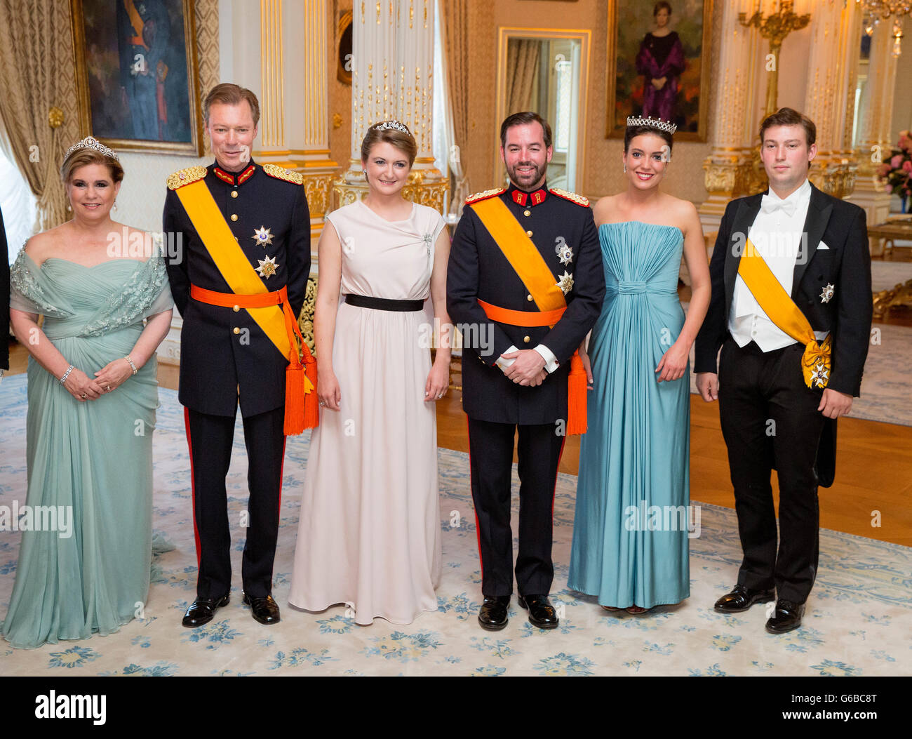 Grand Duke Henri, Grand Duchess Maria Teresa Hereditary Grand Duke Stock Photo: 107201272 - Alamy