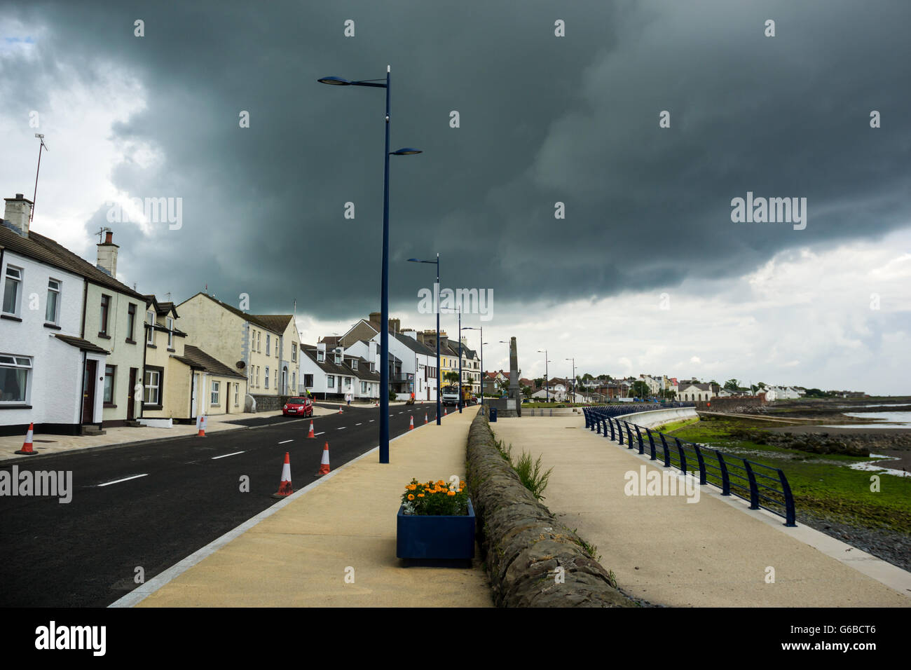Donaghadee roadworks hires stock photography and images Alamy
