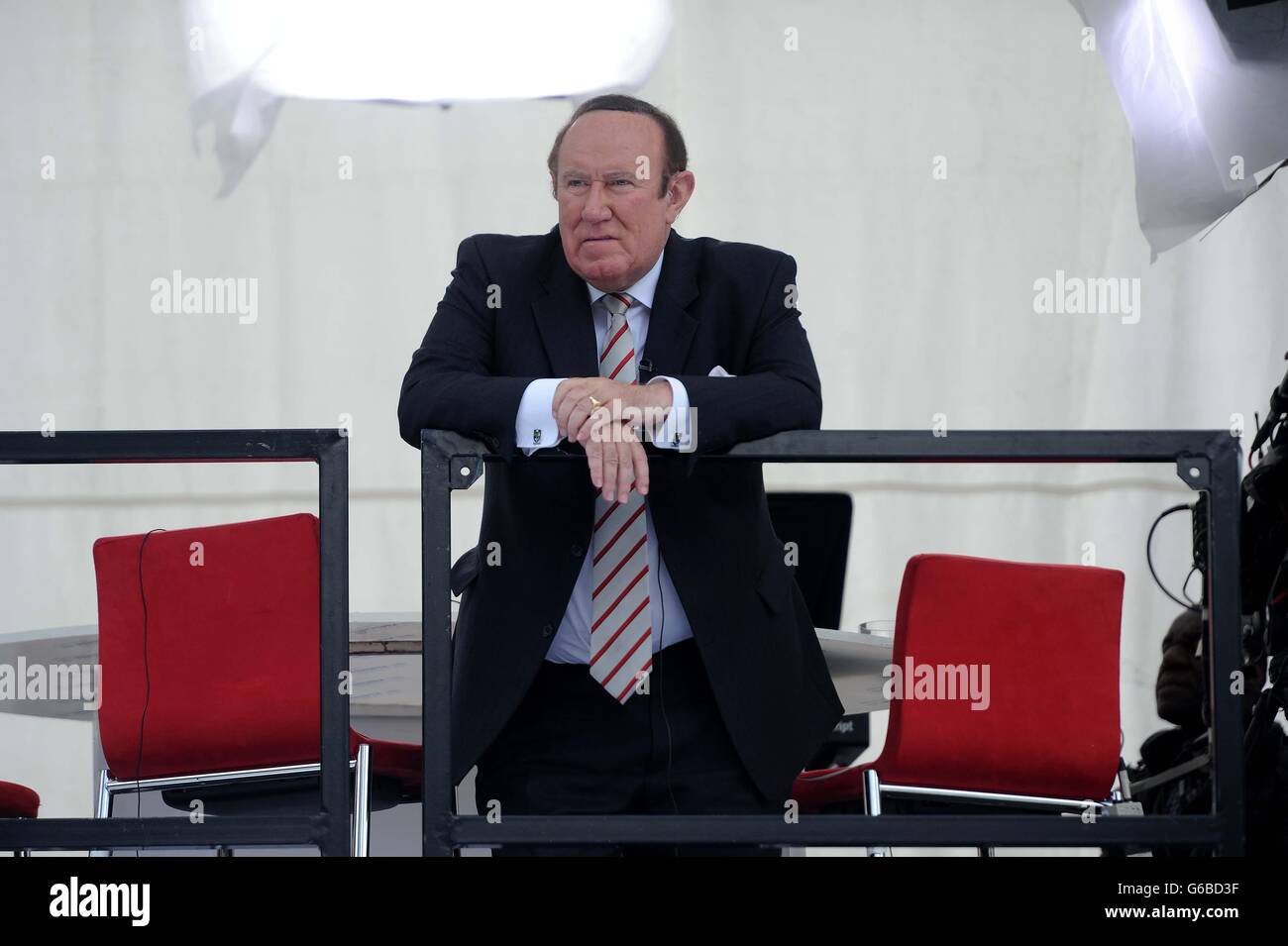 "Andrew Neil" journalist and television news broadcaster Stock Photo