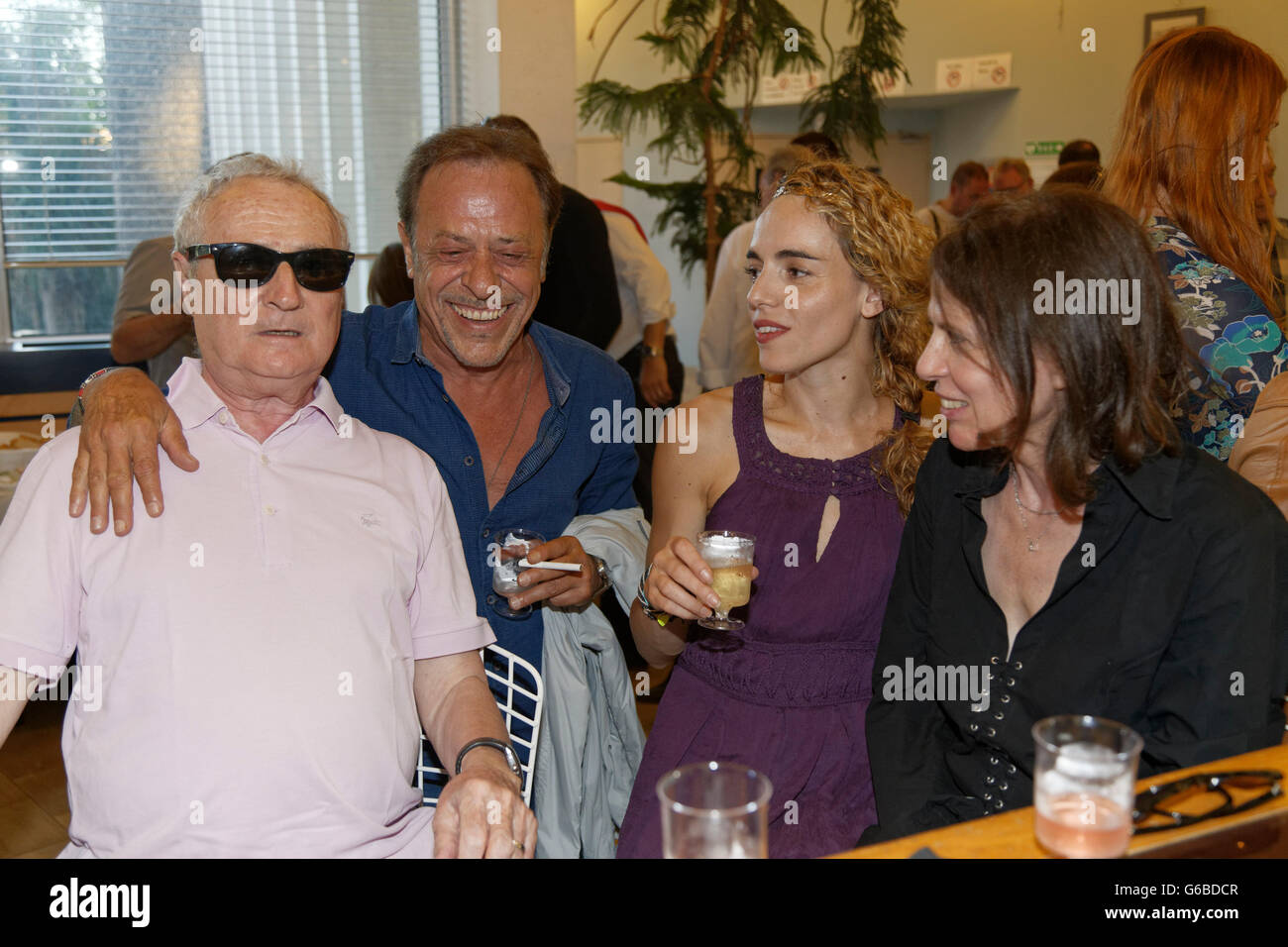 Cap of Agde, June, 24, 2016. Daniel Prevost & guests attend at the Herault of Cine & TV on June,2016 in France.©Veronique Phitoussi/Alamy Live News Stock Photo