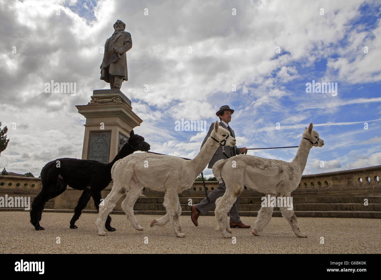 Jamie Roberts, owner of Kilnsey Park near Skipton, retraces his