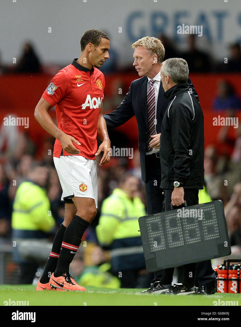 Rio Ferdinand - Manchester United Stock Photo - Alamy