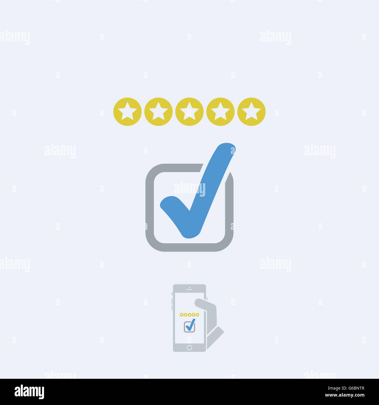 Rating vote icon Stock Vector Image & Art - Alamy