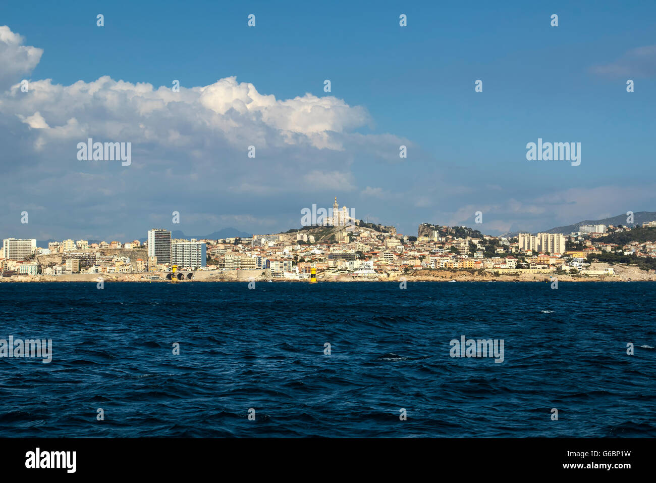 Marseille Skyline High Resolution Stock Photography And Images Alamy