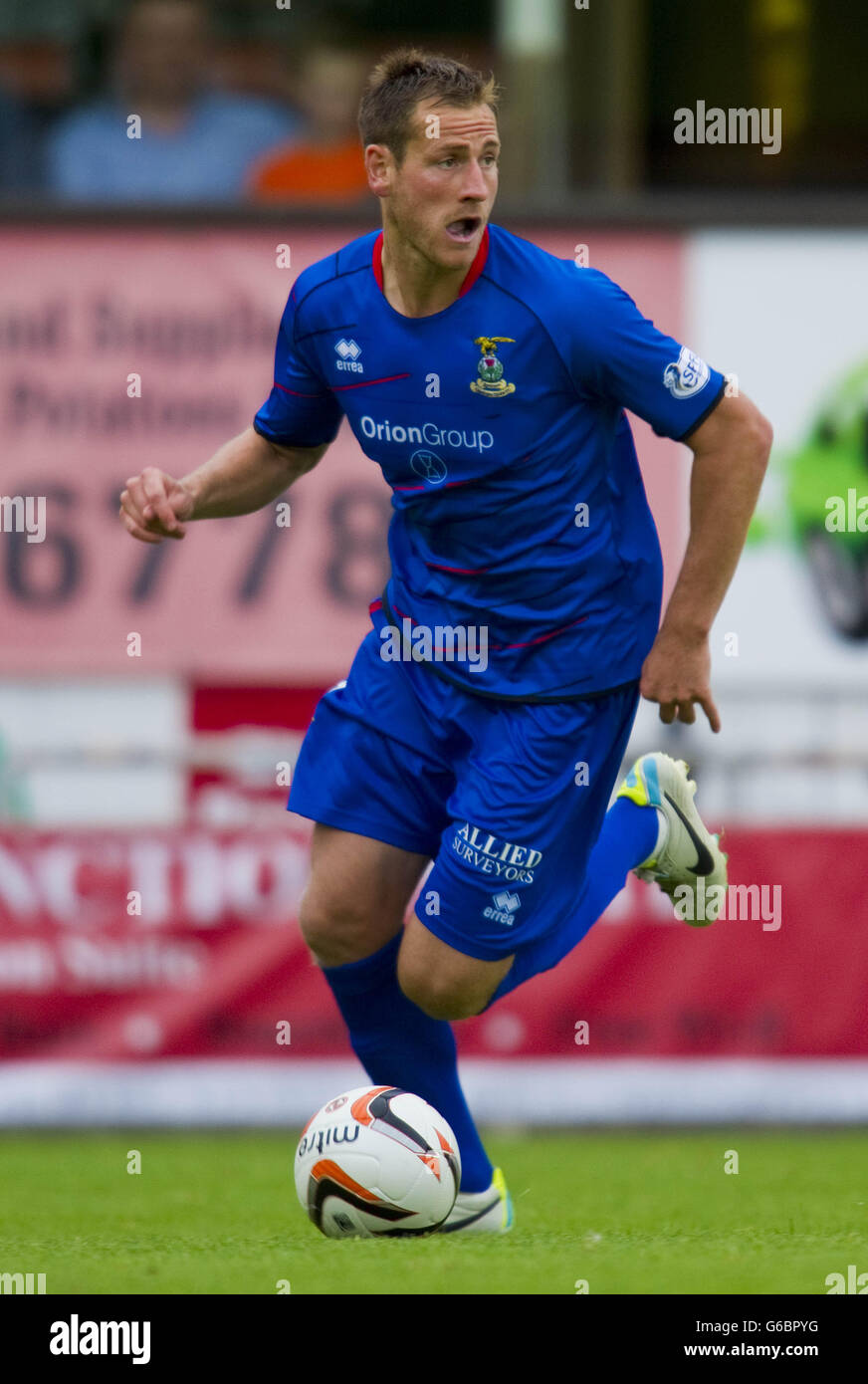 Inverness caledonian thistles gary warren hi-res stock photography and ...